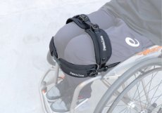 画像2: 車いすスポーツ用ニーベルト　ダブル (2)