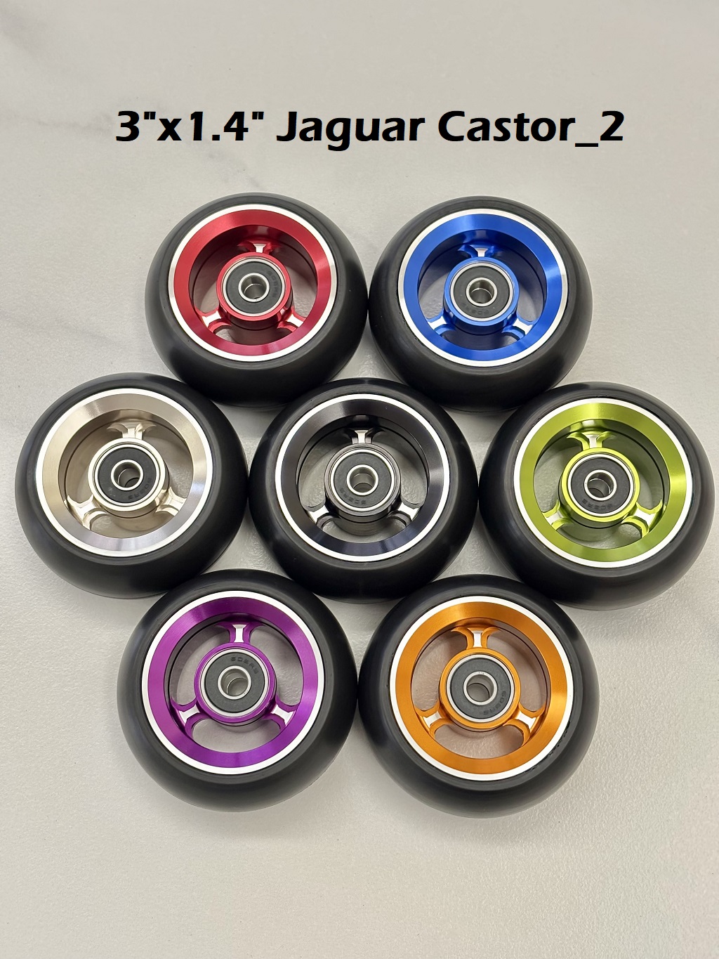 Jagar  アルミワイドキャスター 